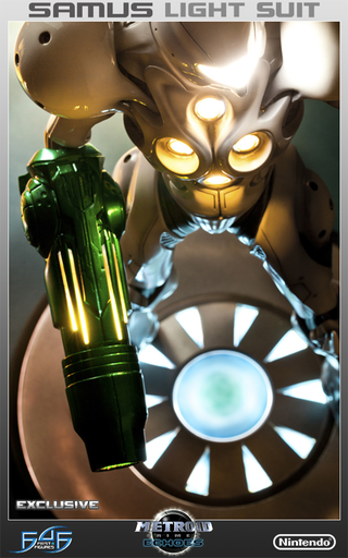 Illustration for article titled Metroid's Brightest Samus Suit, Now A Glowing 20-Inch Masterpiece